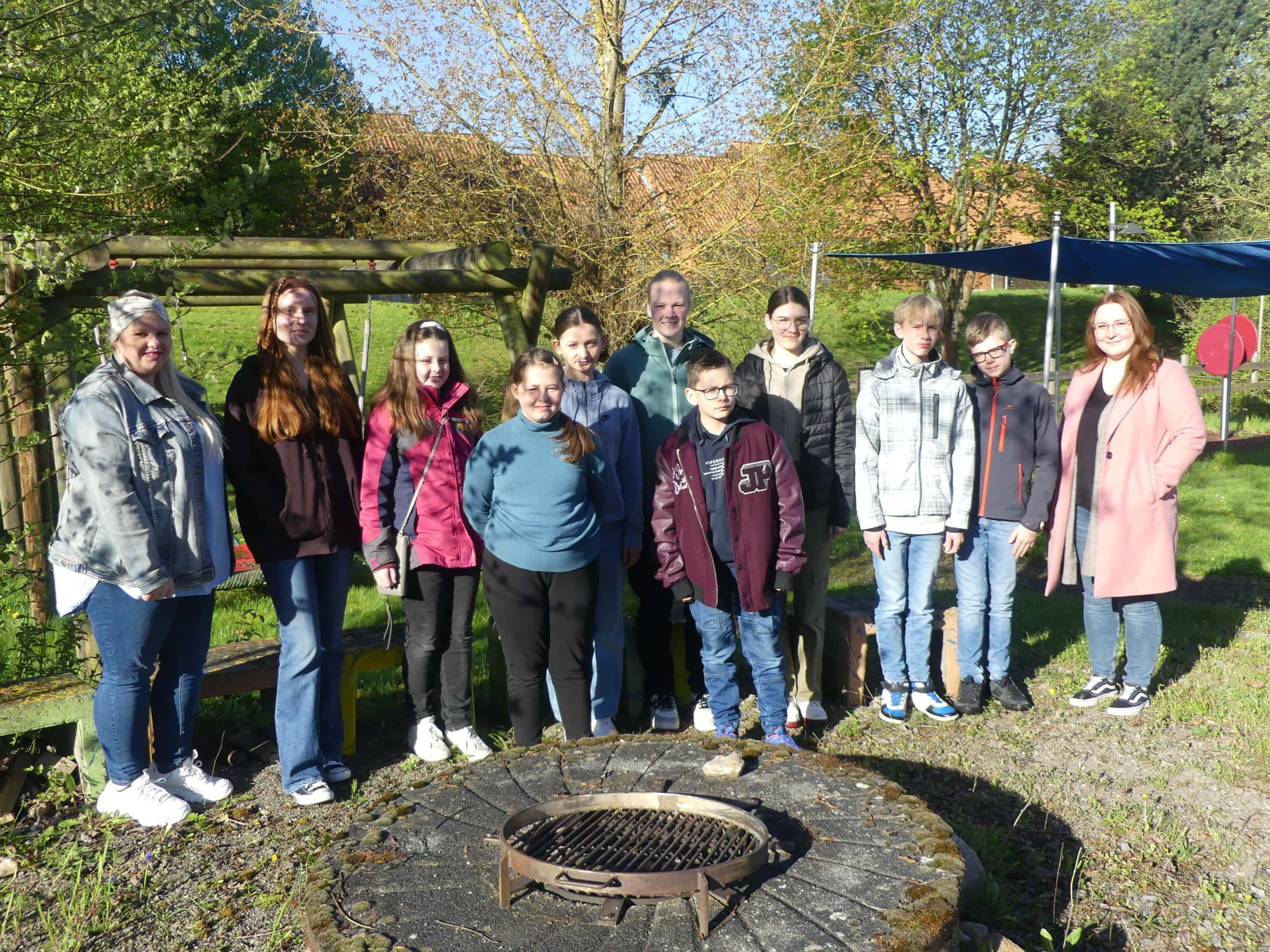 Gruppenbild Zukunftstag DTW Fischbeck 2023